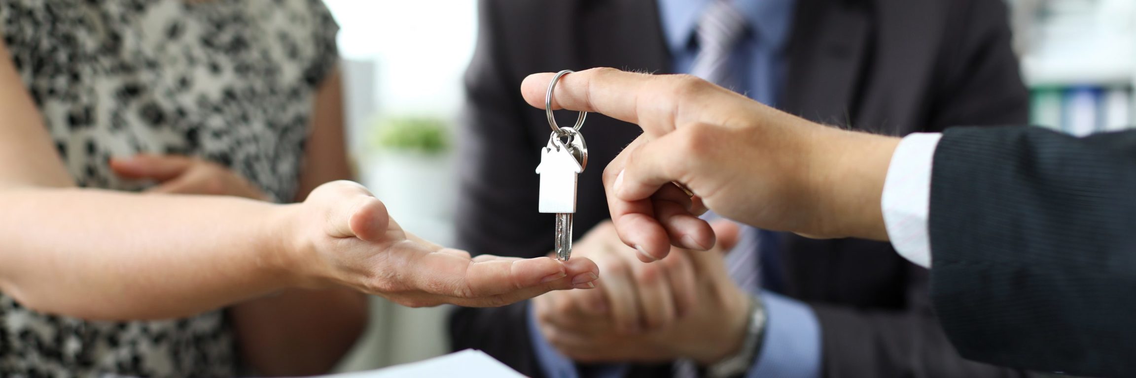 Remise de clé pour un achat immobilier